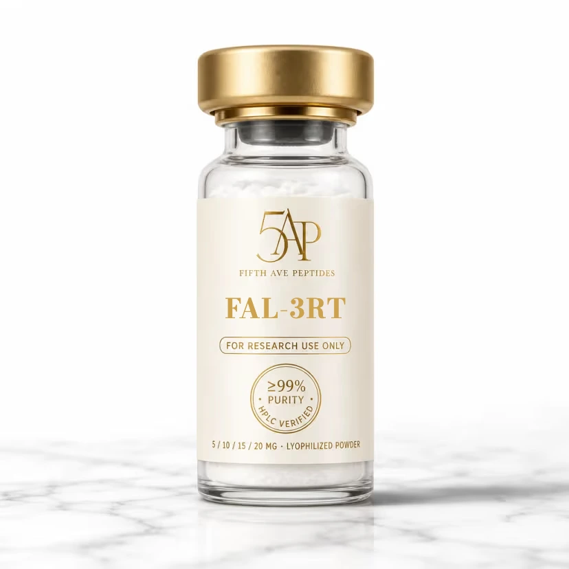 FAL-3RT research peptide vial, Fifth Ave Labs