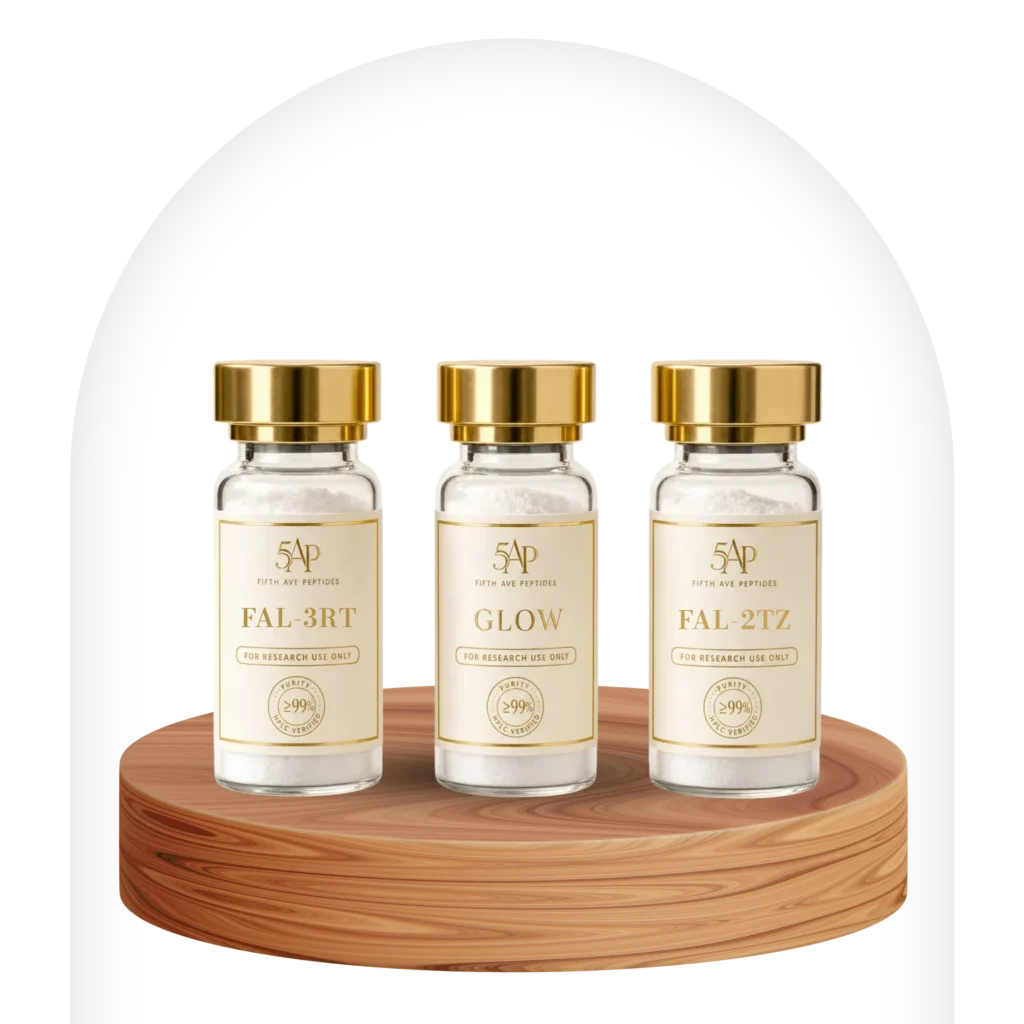 Fifth Ave Labs research peptide vials